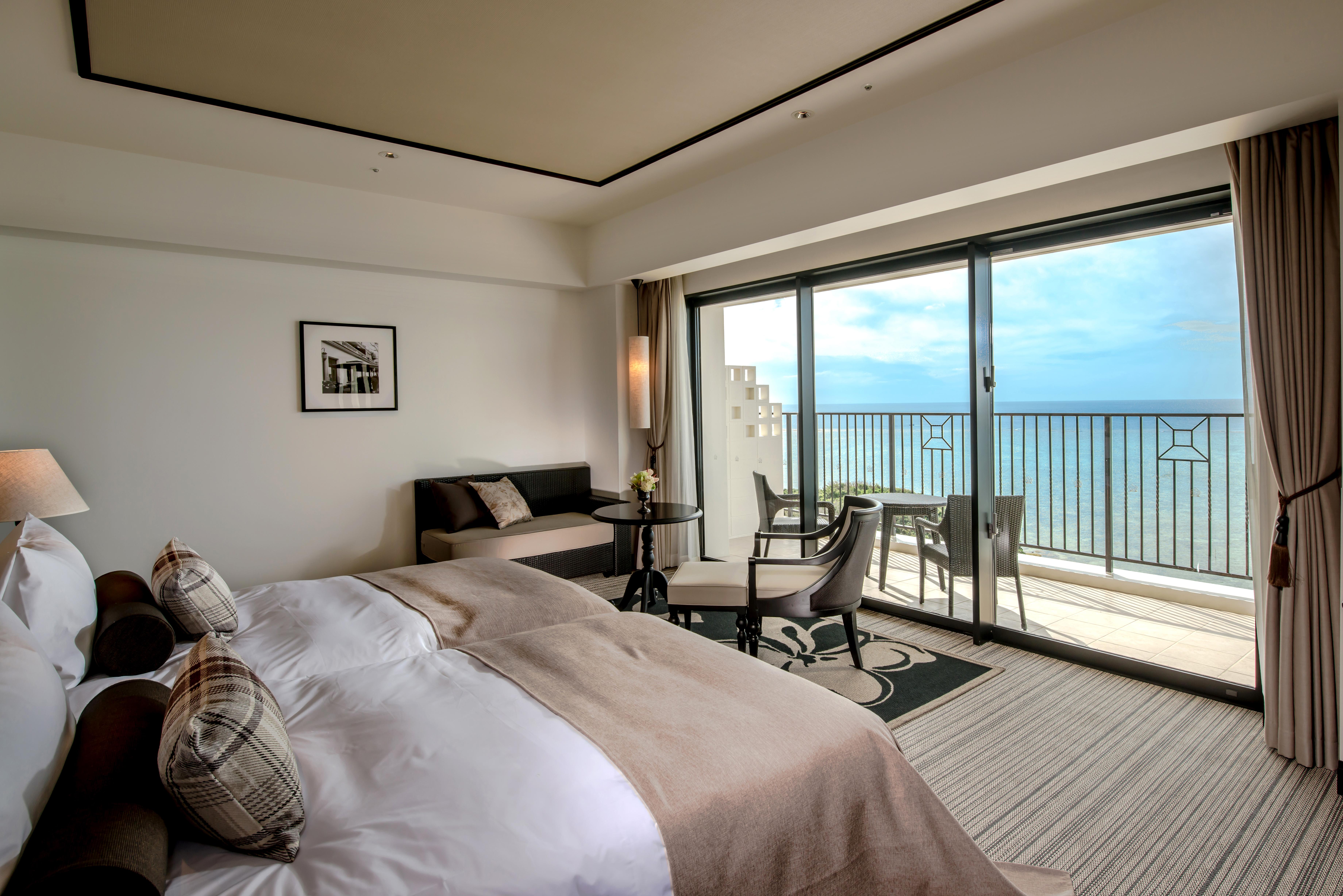Hotel Monterey Okinawa Spa & Resort Onna Exterior photo Deluxe Ocean View Room