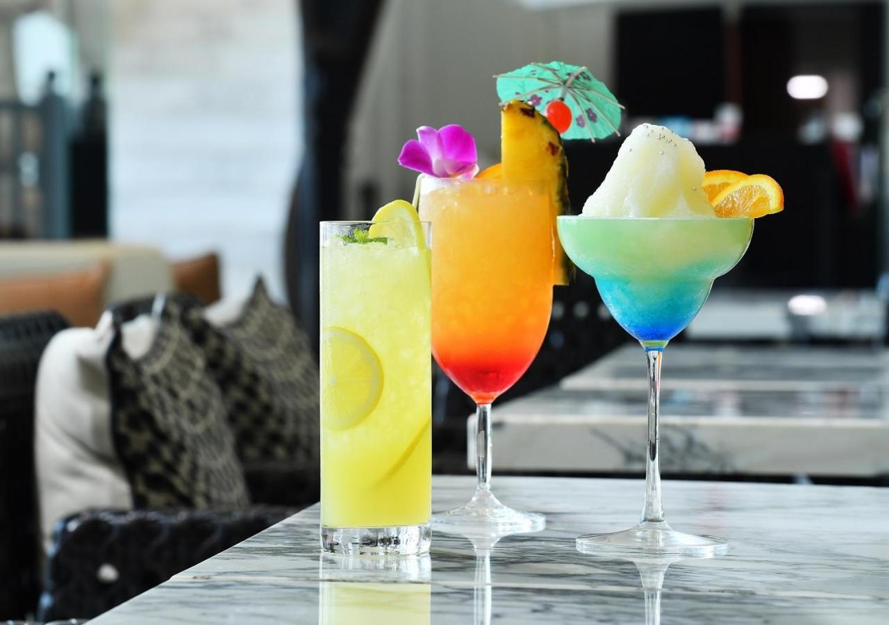 Hotel Monterey Okinawa Spa & Resort Onna Exterior photo A selection of non-alcoholic cocktails